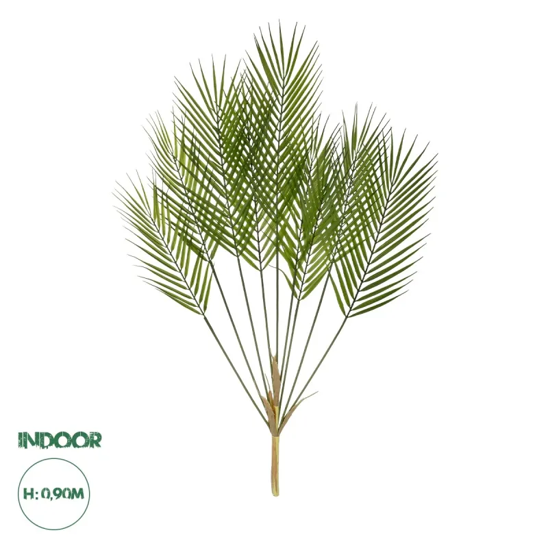 GloboStar® Artificial Garden Green PALMLEAF BRANCH 21155 Τεχνητό Διακοσμητικό Κλαδί Φοίνικα Πράσινο Y90cm GloboStar® Artificial Garden Green PALMLEAF BRANCH 21155 Τεχνητό Διακοσμητικό Κλαδί Φοίνικα Πράσινο Y90cm