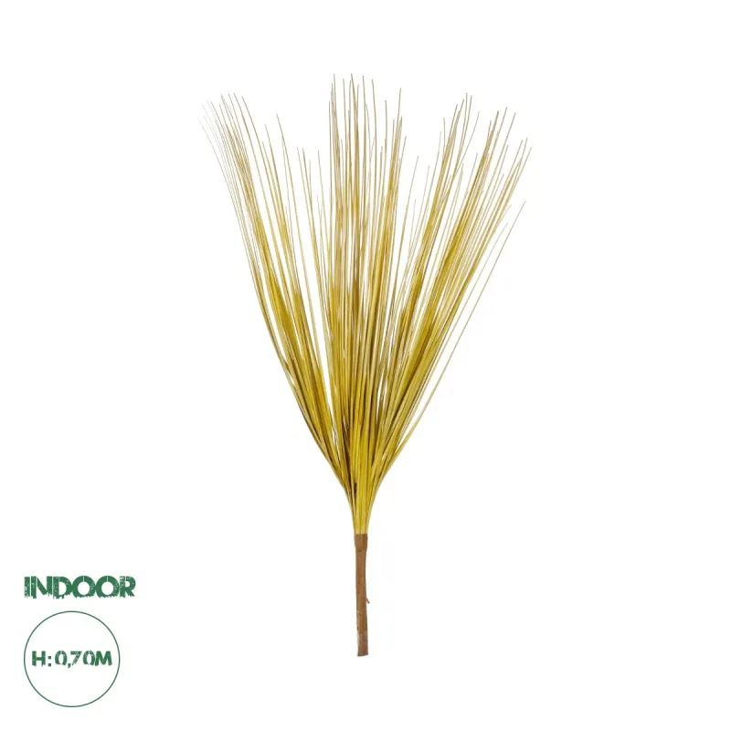 GloboStar® Artificial Garden YELLOW GRASS BOUQUET 21159 Τεχνητό Διακοσμητικό Μπουκέτο Grass Κίτρινο Y70cm GloboStar® Artificial Garden YELLOW GRASS BOUQUET 21159 Τεχνητό Διακοσμητικό Μπουκέτο Grass Κίτρινο Y70cm