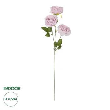 GloboStar® Artificial Garden PURPLE ROSE BRANCH 21194 Τεχνητό Διακοσμητικό Κλαδί Τριαντάφυλλα Μωβ Y66cm GloboStar® Artificial Garden PURPLE ROSE BRANCH 21194 Τεχνητό Διακοσμητικό Κλαδί Τριαντάφυλλα Μωβ Y66cm
