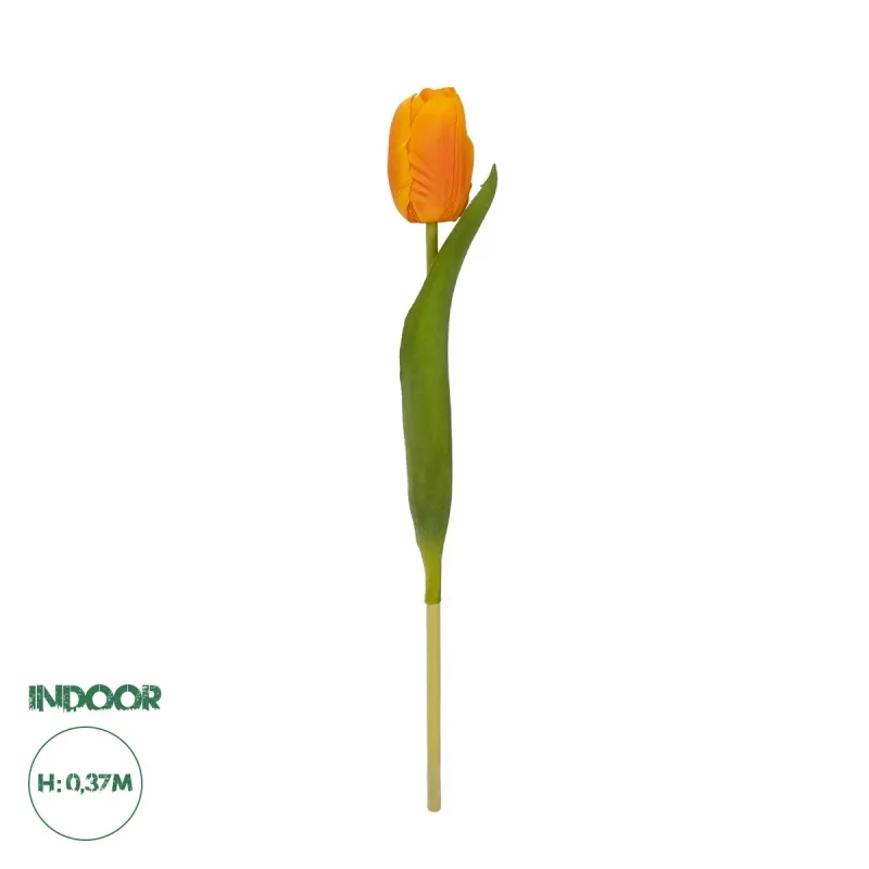 GloboStar® Artificial Garden ORANGE TULIP BRANCH 21202 Τεχνητό Διακοσμητικό Κλαδί Πορτοκαλί Τουλίπα Y37cm GloboStar® Artificial Garden ORANGE TULIP BRANCH 21202 Τεχνητό Διακοσμητικό Κλαδί Πορτοκαλί Τουλίπα Y37cm