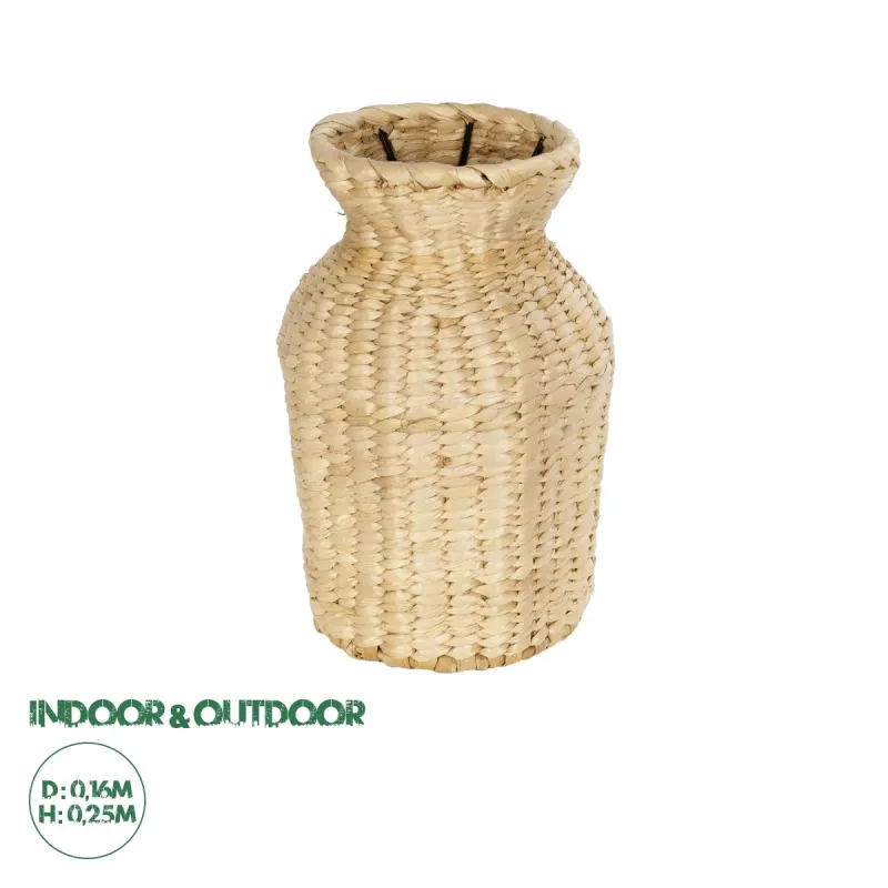 GloboStar® Artificial Garden HAVANA 21222 Διακοσμητικό Πλεκτό Καλάθι - Κασπώ Γλάστρα - Flower Pot Μπεζ Μ16 x Π16 x Υ25cm GloboStar® Artificial Garden HAVANA 21222 Διακοσμητικό Πλεκτό Καλάθι - Κασπώ Γλάστρα - Flower Pot Μπεζ Μ16 x Π16 x Υ25cm