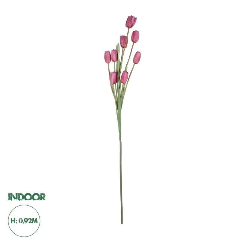 GloboStar® Artificial Garden PINK TULIP BRANCH 21319 Τεχνητό Διακοσμητικό Κλαδί Ροζ Τουλίπα Y92cm GloboStar® Artificial Garden PINK TULIP BRANCH 21319 Τεχνητό Διακοσμητικό Κλαδί Ροζ Τουλίπα Y92cm