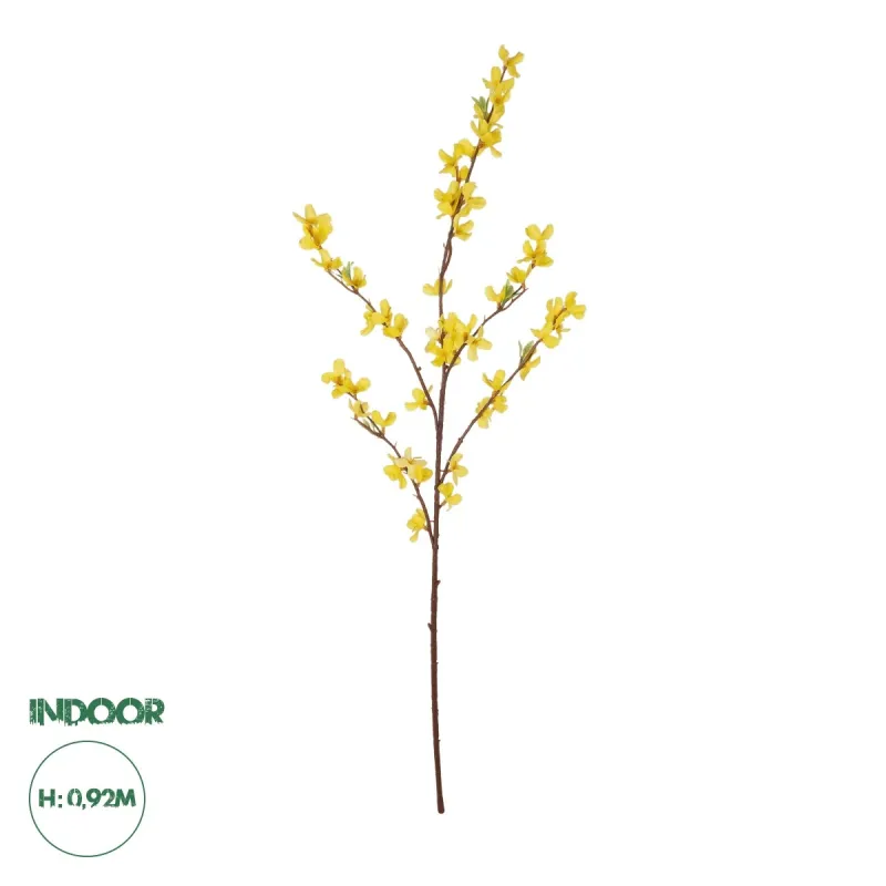 GloboStar® Artificial Garden YELLOW WINDER JASMIN BRANCH 21321 Τεχνητό Διακοσμητικό Κίτρινο Κλαδί Γιασεμί Y92cm GloboStar® Artificial Garden YELLOW WINDER JASMIN BRANCH 21321 Τεχνητό Διακοσμητικό Κίτρινο Κλαδί Γιασεμί Y92cm