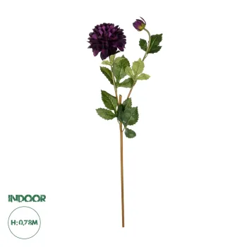 GloboStar® Artificial Garden PURPLE DHALIA BRANCH 21323 Τεχνητό Διακοσμητικό Μωβ Κλαδί Ντάλια Y78cm GloboStar® Artificial Garden PURPLE DHALIA BRANCH 21323 Τεχνητό Διακοσμητικό Μωβ Κλαδί Ντάλια Y78cm