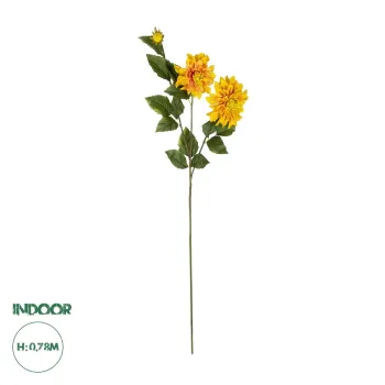 GloboStar® Artificial Garden ORANGE DHALIA BRANCH 21324 Τεχνητό Διακοσμητικό Πορτοκαλί Κλαδί Ντάλια Y115cm GloboStar® Artificial Garden ORANGE DHALIA BRANCH 21324 Τεχνητό Διακοσμητικό Πορτοκαλί Κλαδί Ντάλια Y115cm