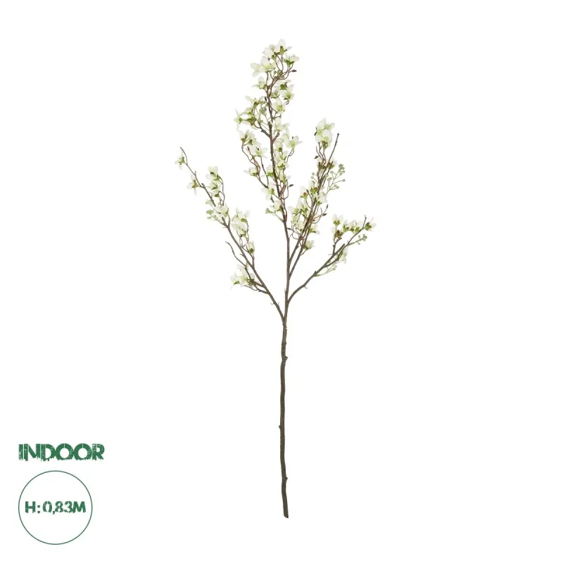 GloboStar® Artificial Garden WHITE FORSYTHIA BRANCH 21326 Τεχνητό Διακοσμητικό Λευκό Κλαδί Φορσύθιας Y83cm GloboStar® Artificial Garden WHITE FORSYTHIA BRANCH 21326 Τεχνητό Διακοσμητικό Λευκό Κλαδί Φορσύθιας Y83cm