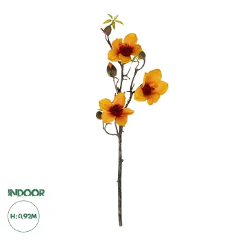 GloboStar® Artificial Garden ORANGE KAPOK BRANCH 21331 Τεχνητό Διακοσμητικό Κλαδί Πορτοκαλί Καποκ Y92cm GloboStar® Artificial Garden ORANGE KAPOK BRANCH 21331 Τεχνητό Διακοσμητικό Κλαδί Πορτοκαλί Καποκ Y92cm