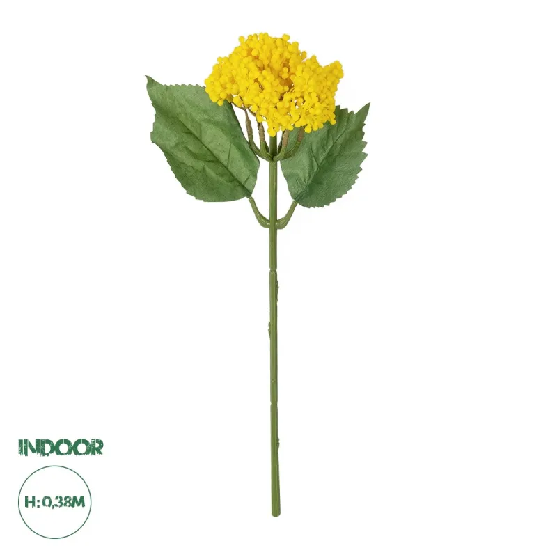 GloboStar® Artificial Garden YELLOW SEDUM BRANCH 21342 Τεχνητό Διακοσμητικό Κλαδί Κίτρινο Σέδο Y38cm GloboStar® Artificial Garden YELLOW SEDUM BRANCH 21342 Τεχνητό Διακοσμητικό Κλαδί Κίτρινο Σέδο Y38cm
