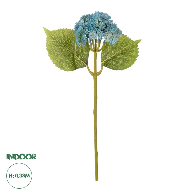 GloboStar® Artificial Garden SKY BLUE SEDUM BRANCH 21343 Τεχνητό Διακοσμητικό Κλαδί Γαλάζιο Σέδο Y38cm GloboStar® Artificial Garden SKY BLUE SEDUM BRANCH 21343 Τεχνητό Διακοσμητικό Κλαδί Γαλάζιο Σέδο Y38cm