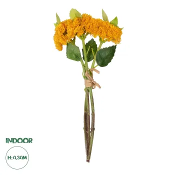 GloboStar® Artificial Garden ORANGE SEDUM BOUQUET 21346 Τεχνητό Διακοσμητικό Μπουκέτο Πορτοκαλί Σέδο Y30cm GloboStar® Artificial Garden ORANGE SEDUM BOUQUET 21346 Τεχνητό Διακοσμητικό Μπουκέτο Πορτοκαλί Σέδο Y30cm