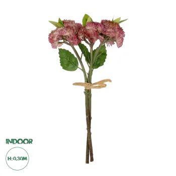 GloboStar® Artificial Garden HOT PINK SEDUM BOUQUET 21347 Τεχνητό Διακοσμητικό Μπουκέτο Ροζ Σέδο Y30cm GloboStar® Artificial Garden HOT PINK SEDUM BOUQUET 21347 Τεχνητό Διακοσμητικό Μπουκέτο Ροζ Σέδο Y30cm