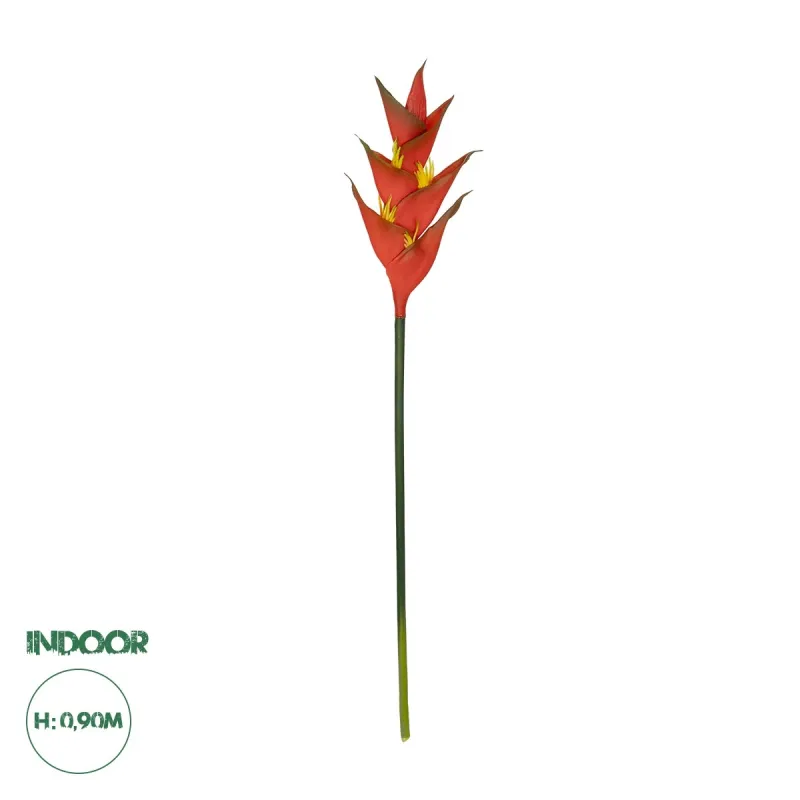 GloboStar® Artificial Garden RED PEACOCK BRANCH 21398 Τεχνητό Διακοσμητικό Κλαδί Κόκκινο πουλί του παραδείσου Y90cm GloboStar® Artificial Garden RED PEACOCK BRANCH 21398 Τεχνητό Διακοσμητικό Κλαδί Κόκκινο πουλί του παραδείσου Y90cm
