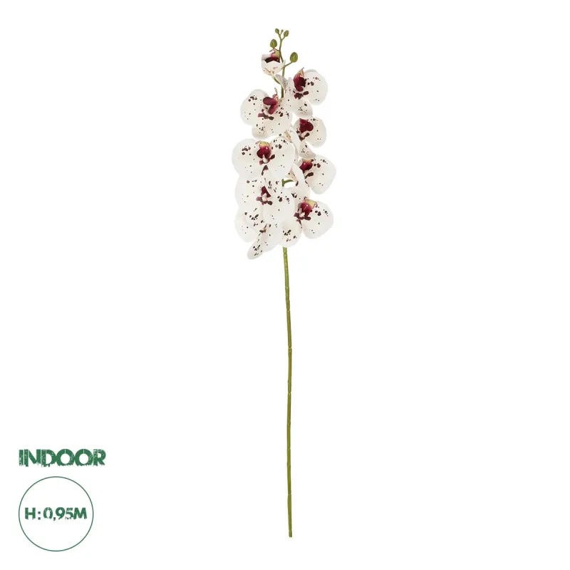 GloboStar® Artificial Garden WHITE ORCHID BRANCH 21406 Τεχνητό Διακοσμητικό Κλαδί Λευκή Ορχιδέα Y95cm GloboStar® Artificial Garden WHITE ORCHID BRANCH 21406 Τεχνητό Διακοσμητικό Κλαδί Λευκή Ορχιδέα Y95cm
