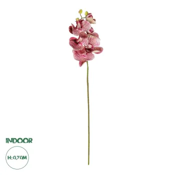 GloboStar® Artificial Garden  PINK ORCHID  BRANCH 21412 Τεχνητό Διακοσμητικό Κλαδί Ροζ Ορχιδέα Y70cm GloboStar® Artificial Garden  PINK ORCHID  BRANCH 21412 Τεχνητό Διακοσμητικό Κλαδί Ροζ Ορχιδέα Y70cm