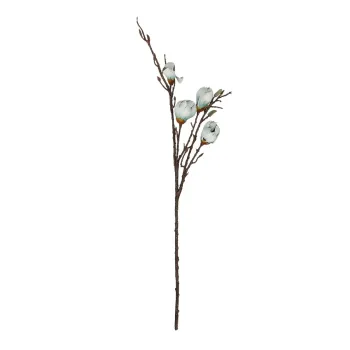 GloboStar® Artificial Garden LIGHT BLUE MAGNOLIA BRANCH 21420 Τεχνητό Διακοσμητικό Κλαδί Μπλε Μανόλια Y105cm GloboStar® Artificial Garden LIGHT BLUE MAGNOLIA BRANCH 21420 Τεχνητό Διακοσμητικό Κλαδί Μπλε Μανόλια Y105cm