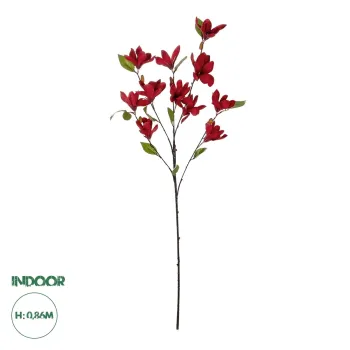 GloboStar® Artificial Garden RED MAGNOLIA BRANCH 21422 Τεχνητό Διακοσμητικό Κλαδί Κόκκινη Μανόλια Y86cm GloboStar® Artificial Garden RED MAGNOLIA BRANCH 21422 Τεχνητό Διακοσμητικό Κλαδί Κόκκινη Μανόλια Y86cm