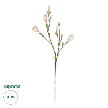 GloboStar® Artificial Garden CHAMPAGNE MAGNOLIA BRANCH 21423 Τεχνητό Διακοσμητικό Κλαδί Σαμπανί Μανόλια Y100cm GloboStar® Artificial Garden CHAMPAGNE MAGNOLIA BRANCH 21423 Τεχνητό Διακοσμητικό Κλαδί Σαμπανί Μανόλια Y100cm