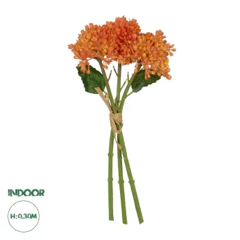 GloboStar® Artificial Garden ORANGE HYACINTH BOUQUET 21357 Τεχνητό Διακοσμητικό Μπουκέτο Πορτοκαλί Υάκυνθος Y30cm GloboStar® Artificial Garden ORANGE HYACINTH BOUQUET 21357 Τεχνητό Διακοσμητικό Μπουκέτο Πορτοκαλί Υάκυνθος Y30cm