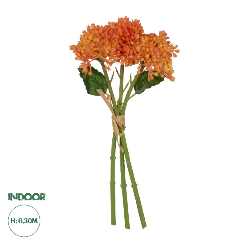 GloboStar® Artificial Garden ORANGE HYACINTH BOUQUET 21357 Τεχνητό Διακοσμητικό Μπουκέτο Πορτοκαλί Υάκυνθος Y30cm GloboStar® Artificial Garden ORANGE HYACINTH BOUQUET 21357 Τεχνητό Διακοσμητικό Μπουκέτο Πορτοκαλί Υάκυνθος Y30cm
