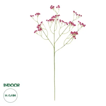 GloboStar® Artificial Garden PINK BRANCH BABY BREATH 21368 Τεχνητό Διακοσμητικό Κλαδί Ροζ Γυψοφίλης Y61cm GloboStar® Artificial Garden PINK BRANCH BABY BREATH 21368 Τεχνητό Διακοσμητικό Κλαδί Ροζ Γυψοφίλης Y61cm