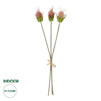 GloboStar® Artificial Garden PINK VELVET FRUIT BOUQET 21377 Τεχνητό Διακοσμητικό  Μπουκέτο Βερμπάσκο Y56cm GloboStar® Artificial Garden PINK VELVET FRUIT BOUQET 21377 Τεχνητό Διακοσμητικό  Μπουκέτο Βερμπάσκο Y56cm