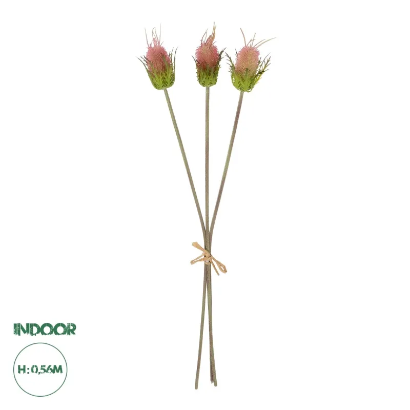 GloboStar® Artificial Garden PINK VELVET FRUIT BOUQET 21377 Τεχνητό Διακοσμητικό  Μπουκέτο Βερμπάσκο Y56cm GloboStar® Artificial Garden PINK VELVET FRUIT BOUQET 21377 Τεχνητό Διακοσμητικό  Μπουκέτο Βερμπάσκο Y56cm