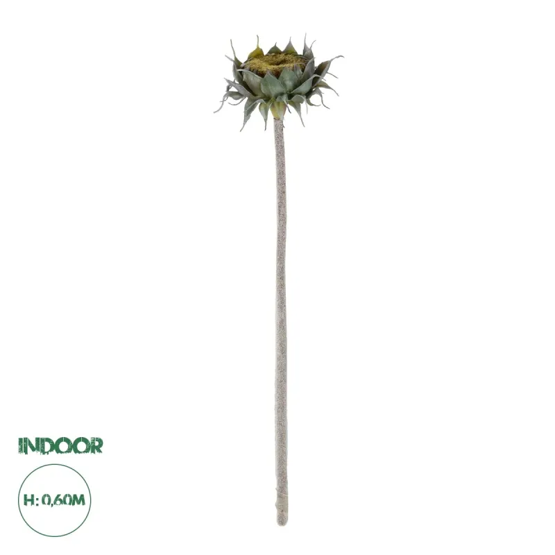 GloboStar® Artificial Garden GREEN SUNFLOWER BRANCH 21378 Τεχνητό Διακοσμητικό Κλαδί Ηλιοτρόπιο Πράσινο Y60cm GloboStar® Artificial Garden GREEN SUNFLOWER BRANCH 21378 Τεχνητό Διακοσμητικό Κλαδί Ηλιοτρόπιο Πράσινο Y60cm