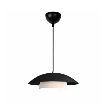 GLOBOSTAR® AURA 204-0117 Μοντέρνο Κρεμαστό Φωτιστικό Οροφής με Ντουί 1 x E27 AC 220-240V IP20 - Μαύρο & Λευκό - Μ31 x Π31 x Υ27cm GLOBOSTAR® AURA 204-0117 Μοντέρνο Κρεμαστό Φωτιστικό Οροφής με Ντουί 1 x E27 AC 220-240V IP20 - Μαύρο & Λευκό - Μ31 x Π31 x Υ27cm