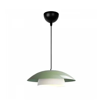 GLOBOSTAR® AURA 204-0119 Μοντέρνο Κρεμαστό Φωτιστικό Οροφής με Ντουί 1 x E27 AC 220-240V IP20 - Πράσινο & Λευκό - Μ31 x Π31 x Υ27cm GLOBOSTAR® AURA 204-0119 Μοντέρνο Κρεμαστό Φωτιστικό Οροφής με Ντουί 1 x E27 AC 220-240V IP20 - Πράσινο & Λευκό - Μ31 x Π31 x Υ27cm
