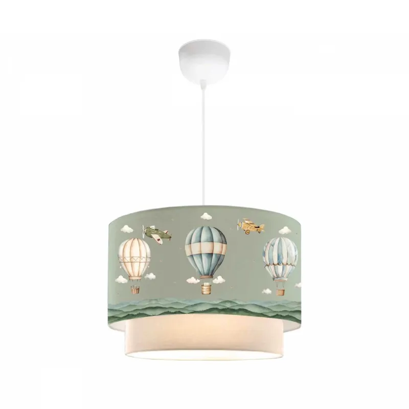 GLOBOSTAR® BALLON 204-0120 Παιδικό Κρεμαστό Φωτιστικό Οροφής με Ντουί 1 x E27 AC 220-240V IP20 - Πολύχρωμο - Μ30 x Π30 x Υ20cm GLOBOSTAR® BALLON 204-0120 Παιδικό Κρεμαστό Φωτιστικό Οροφής με Ντουί 1 x E27 AC 220-240V IP20 - Πολύχρωμο - Μ30 x Π30 x Υ20cm