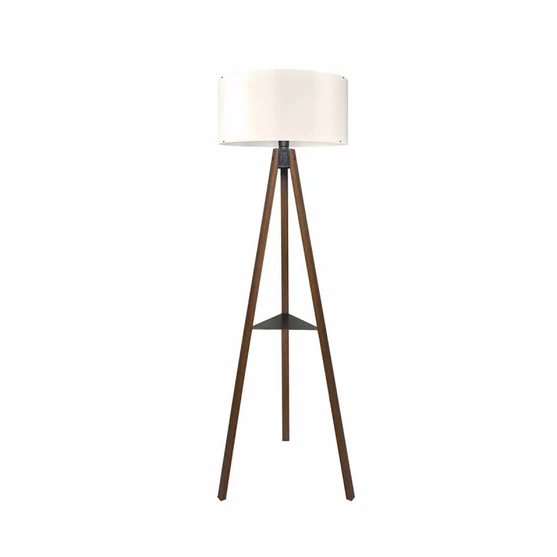 GloboStar® SHELF 204-0129 Μοντέρνο Eπιδαπέδιο Φωτιστικό Μονόφωτο 1 x E27 IP20 Καφέ Ξύλο με Μπεζ Ύφασμα - Μ38 x Π38 x Υ135cm GloboStar® SHELF 204-0129 Μοντέρνο Eπιδαπέδιο Φωτιστικό Μονόφωτο 1 x E27 IP20 Καφέ Ξύλο με Μπεζ Ύφασμα - Μ38 x Π38 x Υ135cm