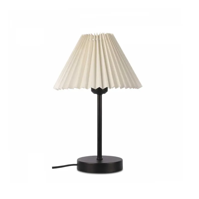 GloboStar® ORACLE 204-0156 Μοντέρνο Eπιτραπέζιο Φωτιστικό Μονόφωτο 1 x E27 IP20 Μαύρο Μέταλλο με Μπεζ Ύφασμα - Μ22 x Π22 x Υ36cm GloboStar® ORACLE 204-0156 Μοντέρνο Eπιτραπέζιο Φωτιστικό Μονόφωτο 1 x E27 IP20 Μαύρο Μέταλλο με Μπεζ Ύφασμα - Μ22 x Π22 x Υ36cm