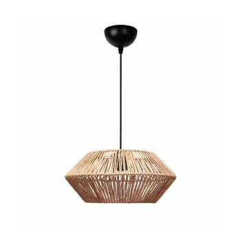 GLOBOSTAR® CASTRO 204-0164 Boho Κρεμαστό Φωτιστικό Οροφής με Ντουί 1 x E27 AC 220-240V IP20 - Μπεζ - Μ32 x Π32 x Υ13cm GLOBOSTAR® CASTRO 204-0164 Boho Κρεμαστό Φωτιστικό Οροφής με Ντουί 1 x E27 AC 220-240V IP20 - Μπεζ - Μ32 x Π32 x Υ13cm