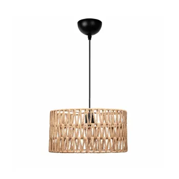 GLOBOSTAR® POMEGRANDE 204-0166 Boho Κρεμαστό Φωτιστικό Οροφής με Ντουί 1 x E27 AC 220-240V IP20 - Μπεζ - Μ30 x Π30 x Υ15cm GLOBOSTAR® POMEGRANDE 204-0166 Boho Κρεμαστό Φωτιστικό Οροφής με Ντουί 1 x E27 AC 220-240V IP20 - Μπεζ - Μ30 x Π30 x Υ15cm