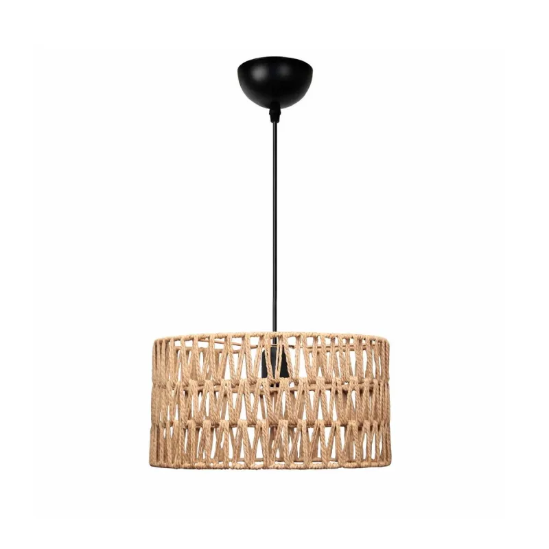 GLOBOSTAR® POMEGRANDE 204-0166 Boho Κρεμαστό Φωτιστικό Οροφής με Ντουί 1 x E27 AC 220-240V IP20 - Μπεζ - Μ30 x Π30 x Υ15cm GLOBOSTAR® POMEGRANDE 204-0166 Boho Κρεμαστό Φωτιστικό Οροφής με Ντουί 1 x E27 AC 220-240V IP20 - Μπεζ - Μ30 x Π30 x Υ15cm