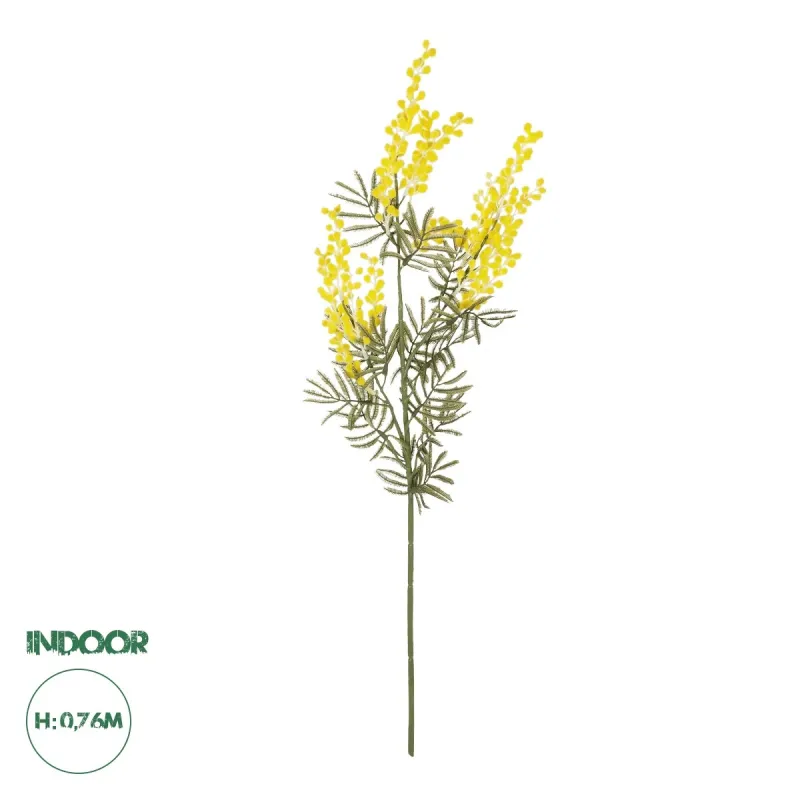 GloboStar® Artificial Garden YELLOW MIMOSA FRUIT BRANCH 21451 Τεχνητό Διακοσμητικό Κλαδί Κίτρινη Μιμόζα Y76cm GloboStar® Artificial Garden YELLOW MIMOSA FRUIT BRANCH 21451 Τεχνητό Διακοσμητικό Κλαδί Κίτρινη Μιμόζα Y76cm