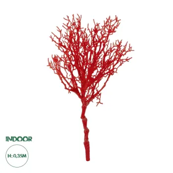 GloboStar® Artificial Garden RED CORAL BRANCH 21468 Τεχνητό Διακοσμητικό Κλαδί Κόκκινο Koράλι Y35cm GloboStar® Artificial Garden RED CORAL BRANCH 21468 Τεχνητό Διακοσμητικό Κλαδί Κόκκινο Koράλι Y35cm