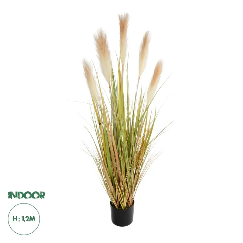 GloboStar® Artificial Garden PAMPAS GRASS 21477 Τεχνητό Διακοσμητικό Φυτό Παμπας Υ120cm GloboStar® Artificial Garden PAMPAS GRASS 21477 Τεχνητό Διακοσμητικό Φυτό Παμπας Υ120cm