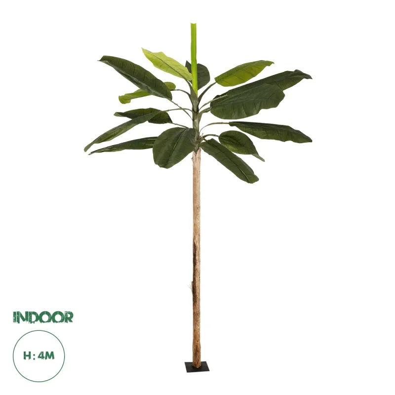 GloboStar® Artificial Garden BANANA TREE 21501 Τεχνητό Διακοσμητικό Δέντρο Μπανανιάς Υ400cm