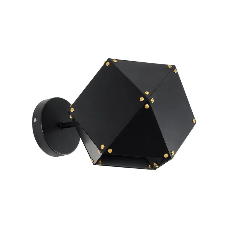 GLOBOSTAR® WELLES 00794 Μοντέρνο Φωτιστικό Τοίχου - Απλίκα με Ντουί 1 x E14 AC 220-240V IP20 - Μαύρο - Μ17 x Π28 x Υ17cm GLOBOSTAR® WELLES 00794 Μοντέρνο Φωτιστικό Τοίχου - Απλίκα με Ντουί 1 x E14 AC 220-240V IP20 - Μαύρο - Μ17 x Π28 x Υ17cm