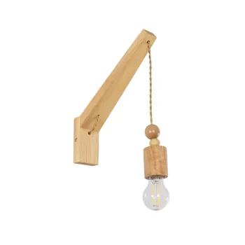 GLOBOSTAR® NOVO 00885 Vintage Φωτιστικό Τοίχου - Απλίκα με Ντουί 1 x E27 AC 220-240V IP20 - Μπεζ - Μ7 x Π28 x Υ37cm GLOBOSTAR® NOVO 00885 Vintage Φωτιστικό Τοίχου - Απλίκα με Ντουί 1 x E27 AC 220-240V IP20 - Μπεζ - Μ7 x Π28 x Υ37cm