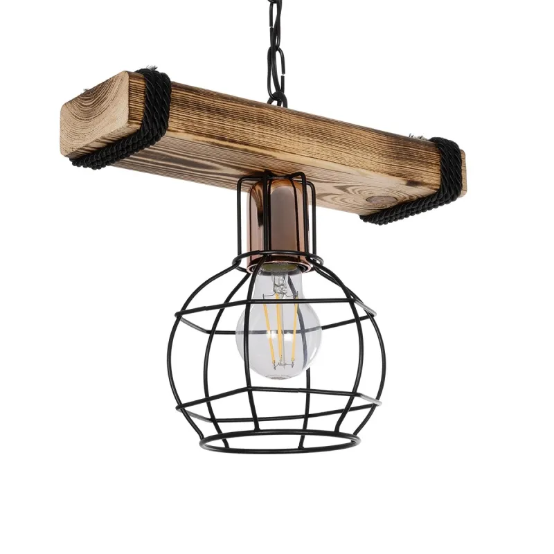 GLOBOSTAR® STARLO 201-0004 Vintage Κρεμαστό Φωτιστικό Οροφής με Ντουί 1 x E27 AC 220-240V IP20 - Μπεζ & Μαύρο - Μ30 x Π16 x Υ23cm GLOBOSTAR® STARLO 201-0004 Vintage Κρεμαστό Φωτιστικό Οροφής με Ντουί 1 x E27 AC 220-240V IP20 - Μπεζ & Μαύρο - Μ30 x Π16 x Υ23cm