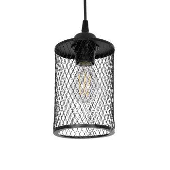 GLOBOSTAR® NOVAON 201-0058 Μοντέρνο Κρεμαστό Φωτιστικό Οροφής με Ντουί 1 x E27 AC 220-240V IP20 - Μαύρο - Μ12 x Π12 x Υ23cm GLOBOSTAR® NOVAON 201-0058 Μοντέρνο Κρεμαστό Φωτιστικό Οροφής με Ντουί 1 x E27 AC 220-240V IP20 - Μαύρο - Μ12 x Π12 x Υ23cm