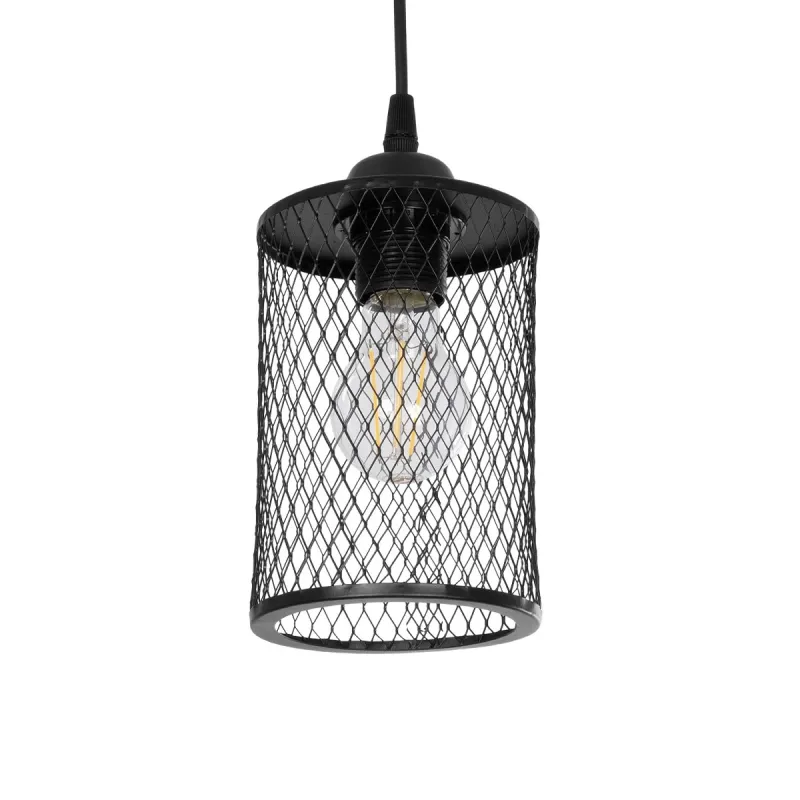 GLOBOSTAR® NOVAON 201-0058 Μοντέρνο Κρεμαστό Φωτιστικό Οροφής με Ντουί 1 x E27 AC 220-240V IP20 - Μαύρο - Μ12 x Π12 x Υ23cm GLOBOSTAR® NOVAON 201-0058 Μοντέρνο Κρεμαστό Φωτιστικό Οροφής με Ντουί 1 x E27 AC 220-240V IP20 - Μαύρο - Μ12 x Π12 x Υ23cm