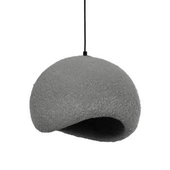 GLOBOSTAR® STONE 204-0122 Μοντέρνο Κρεμαστό Φωτιστικό Οροφής με Ντουί 1 x E27 AC 220-240V IP20 - Γκρι - Μ35 x Π31 x Υ26cm GLOBOSTAR® STONE 204-0122 Μοντέρνο Κρεμαστό Φωτιστικό Οροφής με Ντουί 1 x E27 AC 220-240V IP20 - Γκρι - Μ35 x Π31 x Υ26cm
