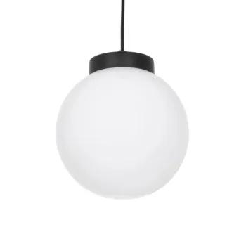 GLOBOSTAR® AGROS 61591 Μοντέρνο Κρεμαστό Φωτιστικό Οροφής με Ντουί 1 x E27 AC 220-240V IP65 - Λευκό & Μάυρο - Μ20 x Π20 x Υ22cm GLOBOSTAR® AGROS 61591 Μοντέρνο Κρεμαστό Φωτιστικό Οροφής με Ντουί 1 x E27 AC 220-240V IP65 - Λευκό & Μάυρο - Μ20 x Π20 x Υ22cm