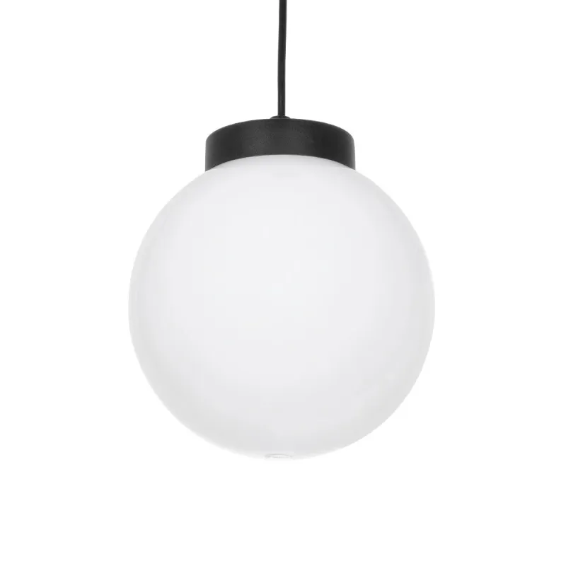 GLOBOSTAR® AGROS 61591 Μοντέρνο Κρεμαστό Φωτιστικό Οροφής με Ντουί 1 x E27 AC 220-240V IP65 - Λευκό & Μάυρο - Μ20 x Π20 x Υ22cm GLOBOSTAR® AGROS 61591 Μοντέρνο Κρεμαστό Φωτιστικό Οροφής με Ντουί 1 x E27 AC 220-240V IP65 - Λευκό & Μάυρο - Μ20 x Π20 x Υ22cm