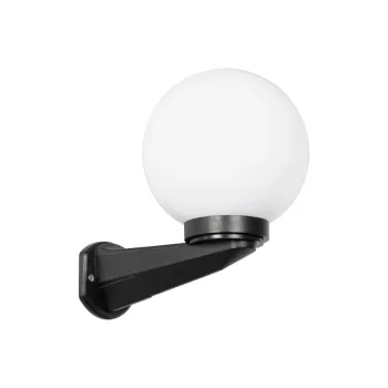 GLOBOSTAR® AGROS 61592 Μοντέρνο Φωτιστικό Τοίχου - Απλίκα με Ντουί 1 x E27 AC 220-240V Αδιάβροχο IP65 - Λευκό & Μάυρο - Μ20 x Π20 x Υ30cm GLOBOSTAR® AGROS 61592 Μοντέρνο Φωτιστικό Τοίχου - Απλίκα με Ντουί 1 x E27 AC 220-240V Αδιάβροχο IP65 - Λευκό & Μάυρο - Μ20 x Π20 x Υ30cm