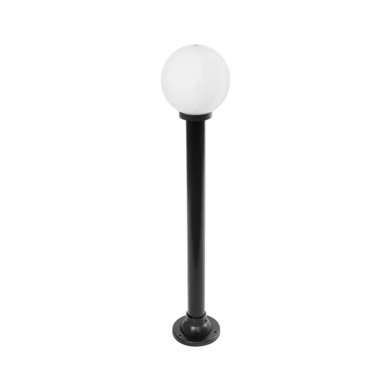 GLOBOSTAR® AGROS 61596 Φωτιστικό Κολωνάκι Κήπου με Ντουί 1 x E27 AC 220-240V Αδιάβροχο IP65 - Λευκό & Μάυρο - Μ20 x Π20 x Υ100cm GLOBOSTAR® AGROS 61596 Φωτιστικό Κολωνάκι Κήπου με Ντουί 1 x E27 AC 220-240V Αδιάβροχο IP65 - Λευκό & Μάυρο - Μ20 x Π20 x Υ100cm
