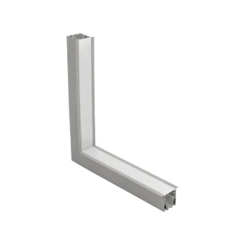 GLOBOSTAR® ALP-CORNER-IN90 RECESSA 61793 Χωνευτό Προφίλ Αλουμινίου Γωνία με Λευκό Γαλακτερό Πατητό Κάλυμμα για Ταινίες LED IP20 - Γκρι Ανθρακί Ματ - Μ30 x Π3.5 x Υ4cm GLOBOSTAR® ALP-CORNER-IN90 RECESSA 61793 Χωνευτό Προφίλ Αλουμινίου Γωνία με Λευκό Γαλακτερό Πατητό Κάλυμμα για Ταινίες LED IP20 - Γκρι Ανθρακί Ματ - Μ30 x Π3.5 x Υ4cm